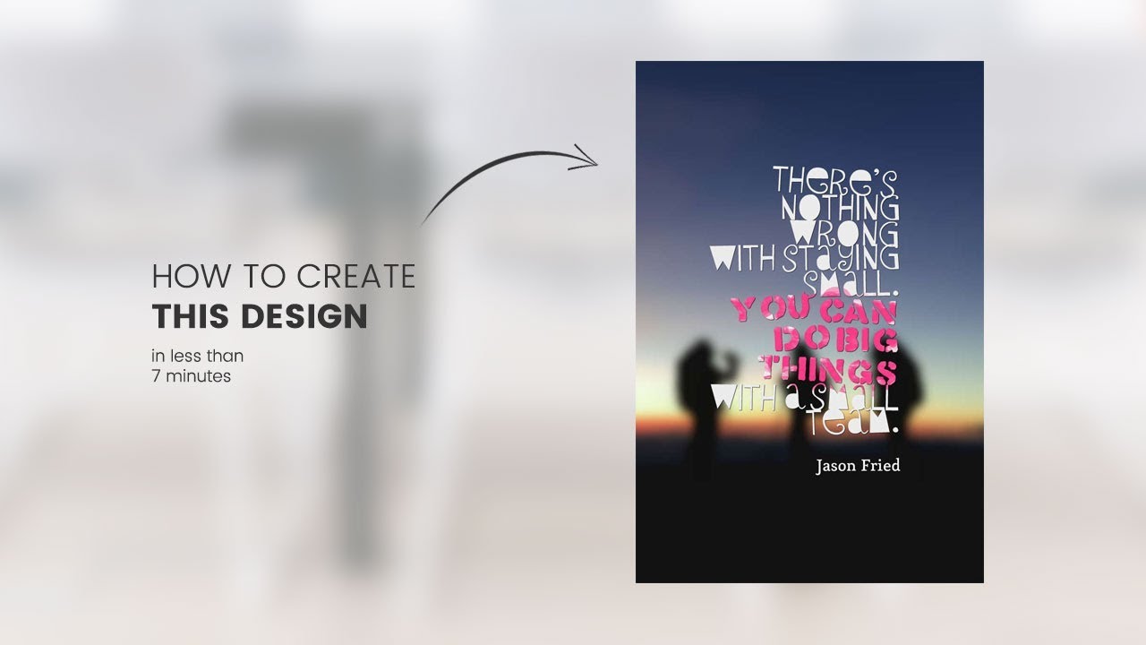 How to create a Pinterest quote picture YouTube