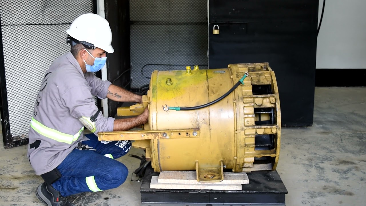 Servicio de secado de bobinados para motores y generadores eléctricos (mantenimiento)