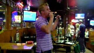 Drew singing God Blessed the Broken Road - by Rascall Flatts