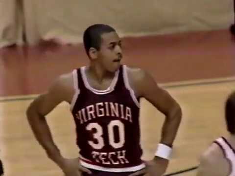 dell curry virginia tech jersey