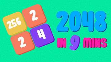 2048 in 9 Minutes (Construct 3 Tutorial) + Project File