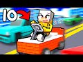 Ho TRASFORMATO il MIO LETTO in UN'AUTO da CORSA in Minecraft