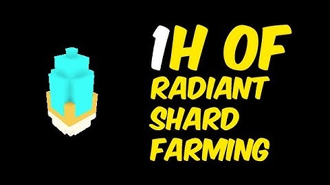 Flux from: 1h of Radiant Shard farming