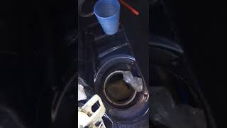 cleaning BMW fuel tank without removing