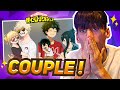 Les couples possibles dans mha izuku ochaco bakugo shoto momo all might mre de izuku