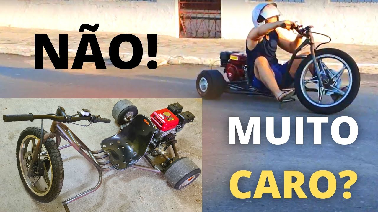 QUANTO CUSTA CONSTRUIR UM DRIFT TRIKE MOTORIZADO ? YouTube