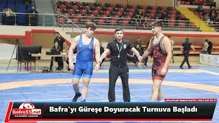 Bafra'yı Güreşe Doyuracak Turnuva Başladı