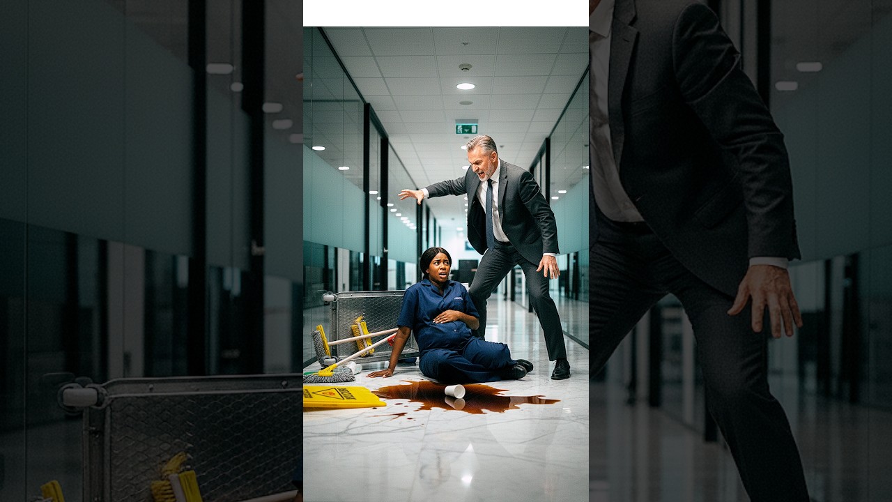 He Humiliated a Pregnant Janitor in His Own Building.2 Days Later He Found Out She Was His Daughter.