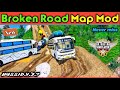 Bus Indonesia Terjebak Jalan Extreme! Off Road Map Mod Gameplay || Farhan15x