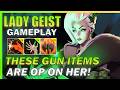 The BEST Lady Geist build in this meta (These GUN ITEMS are BROKEN!) - Deadlock Gameplay
