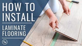 DIY How To Install A Laminate Floor