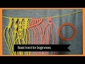 Basic macrame knots for Beginners | learn Macrame Art