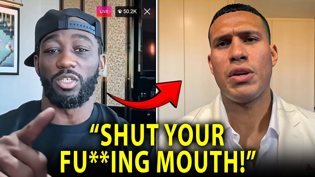 "Keep Crying Bit*h!" Terence Crawford EXPLODES at David Benavidez!
