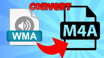 how to convert wma to m4a