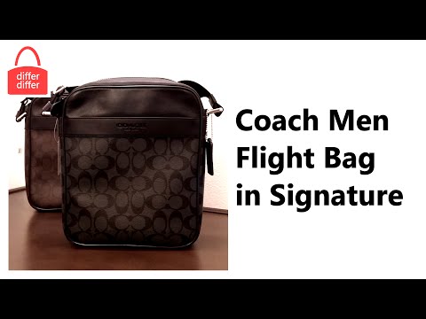 metropolitan flight bag in signature leather