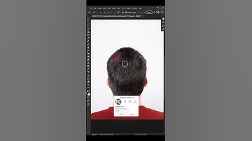 Remove your baldness in photoshop | #photoshop #shorts #short #ai #art #edit #editing