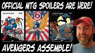 The new MARVEL set from Magic the Gathering looks AWESOME!