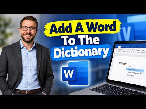 How To Add A Word To The Dictionary In Microsoft Word [2026 Guide]