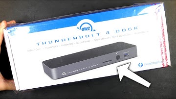OWC Thunderbolt 3 Dock 13 Ports - Unboxing