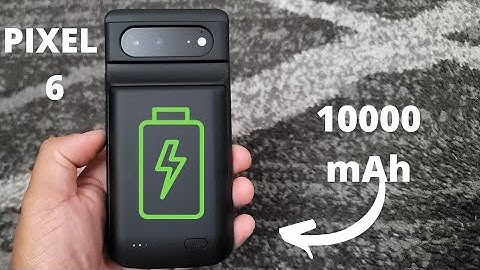Pixel 6 Newdery 10000mAh Battery Case Review
