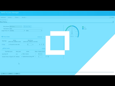 Access Manager - Risk-Based Authentication Overview