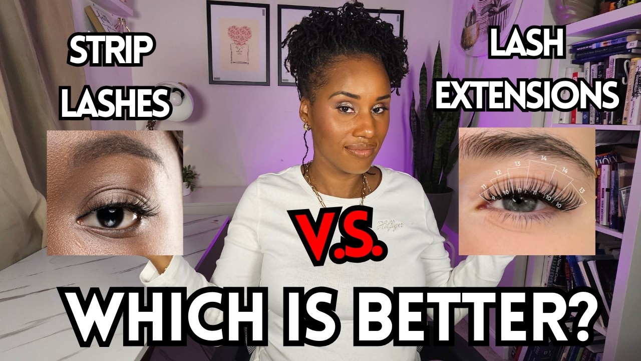 Strip Lashes vs Lash Extensions 👀✨ | Which One Is Actually Better?