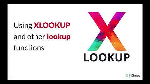 How to use XLOOKUP and other lookup functions in Zoho Sheet