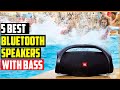 ✅Best Bluetooth Speakers with Bass In 2022-Top 5 Bluetooth Speakers Review