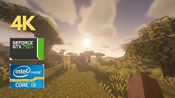 GTX 750 Ti | Minecraft - 4K + BSL Shaders