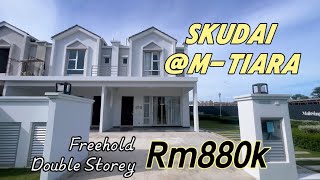 【M-Tiara】Skudai双层排楼 位于1st & 2nd的中间地点‼️临近学校医院 竟然还有单位😱