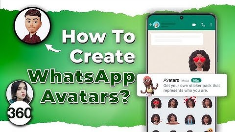 How to create a whatsapp profile Avatars