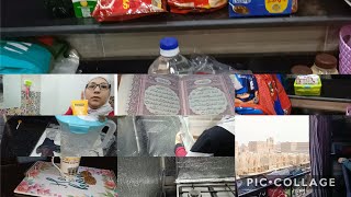 روتين الام اللي قد المسؤولية/مدارس /تنظيف/خزين البيت/سلسله تنظيفات رمضان (روتين تحفيزي)