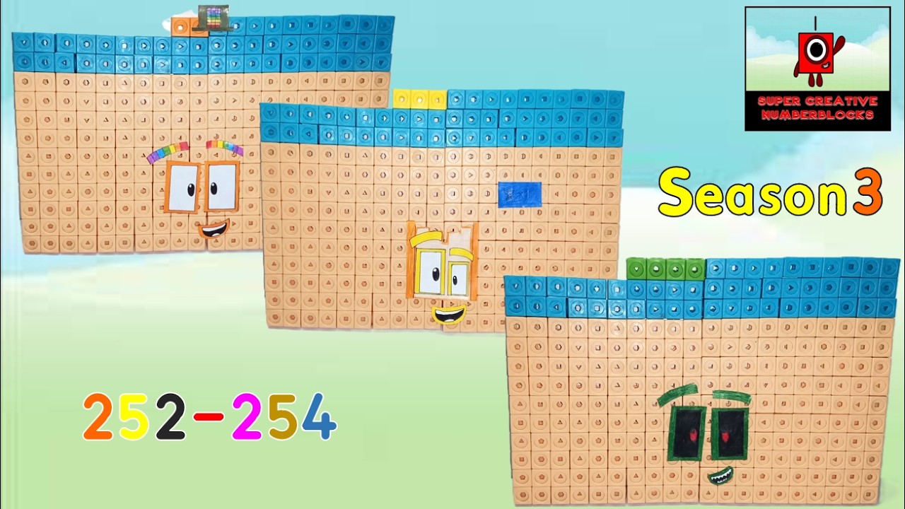Numberblocks 252-254 Full Episode | Crazy 253 😱 - YouTube