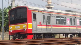 武蔵野線205系M36編成 KRL CommuterLine 205-103 Brake is so noisy