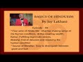Hinduism Basics 08 - Aim of Life