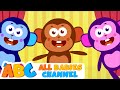 Five Little Monkeys Jumping on the Bed | Nursery Rhyme Song for Children