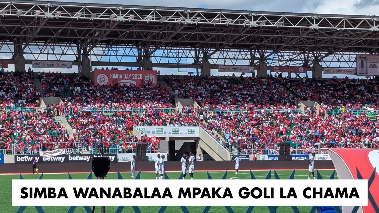 SIMBA DAY MUDA HUU NDANI YA UWANJA/GOLI LA CHAMA LAIBUA SHANGWE/TAZAMA HALI ILIVYO 