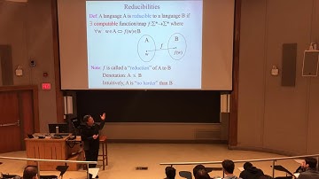 Theory of Computation (CS3102), Lecture 14, Professor Gabriel Robins, Spring 2018