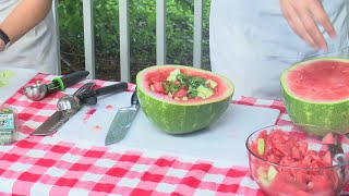 Dishin' It: Big Smokey Burgers & Watermelon Salad Part 2