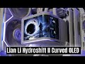 Lian Li Hydroshift II 360 TL OLED Curved Has Motorised Screen & Wireless Fans