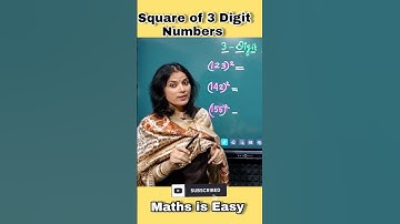 Square of 3 Digit Numbers Trick| Vedic Maths Tricks #ytshorts #shorts #viral #maths #fun