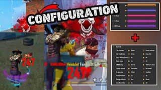 FREE FIRE PERFECT CONFIGURATION SETTING FOR HEADSHOT XIAOMI REDMI(NOTE 5,NOTE 6,NOTE 7,NOTE 8,8 PRO)