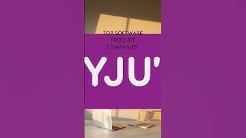 5 Software Product Companies from India #jobs #freshers #work #software #resume  #career