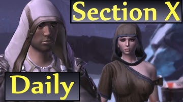 Belsavis: Section X Daily Quests Guide (SWTOR Republic Side)