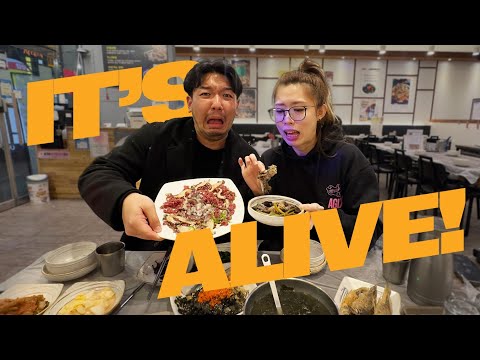 Trying Bizarre Food In Korea! | Aiken Chia