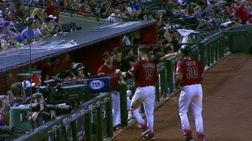 LAD@ARI: Segura plates a pair with single to left