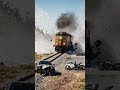 🚗 Car vs Bike vs Train Hidden Water Trap Crash Test 💥 | Realistic Simulation Shorts #simulatorgame
