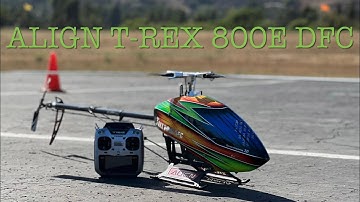 ALIGN T-Rex 800E DFC Ben Storick 2022 San Diego Heli FunFly!