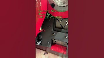 Operation guide for punching and shearing machine