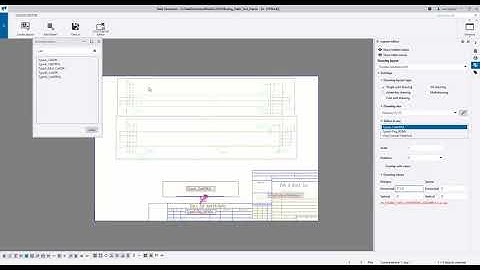 Tekla Structures 2020 - Drawing Layout Editor